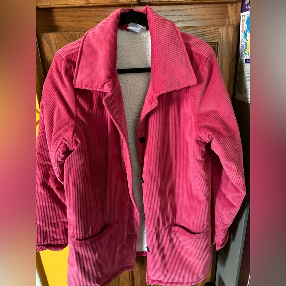 Blair L fuchsia coat